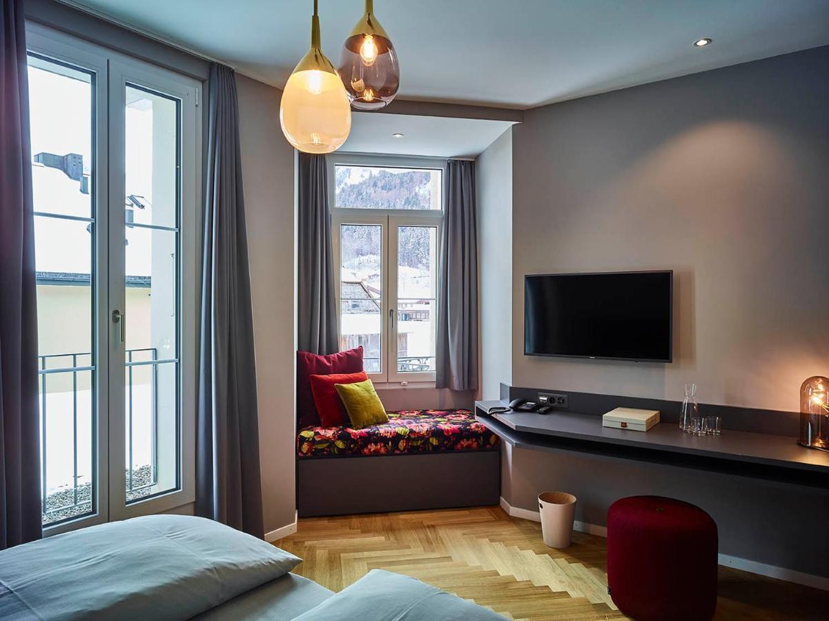 Bellevue-Terminus - Urban Lifestyle Hotel Engelberg Eksteriør bilde
